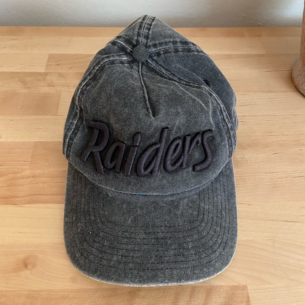 Limited Edition Raiders New Era Denim Washed Cap